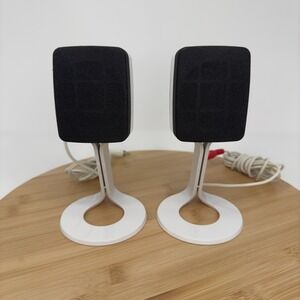 Dell‎ 2.1-Chael Multimedia Computer Speakers With Wired Audio Jack Black White